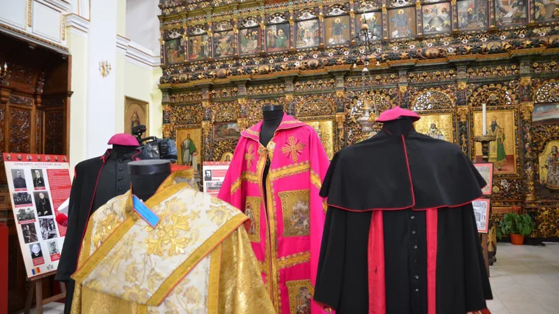 Expoziție cu obiecte ale episcopilor martiri, la Blaj. Facebook E-communio