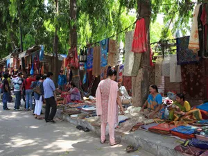 Janpath Market, Delhi, India, Asia - Foto: Profimedia Images