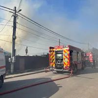 Arde un azil de bătrâni. Au fost evacuate 40 de persoane. A fost activat Planul Roșu de Intervenție - Foto: ISU Tulcea