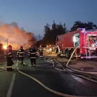 Tragedia de la Crevedia, se putea repeta la București din cauza unei stații GPL amplasată ilegal - Foto: ISU / imagine cu caracter ilustrativ
