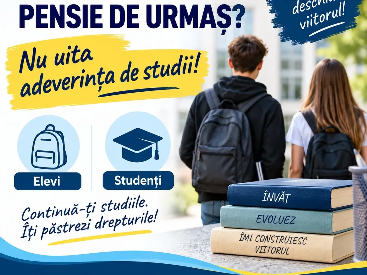 Pensie urmaș - Foto: Casa de Pensii