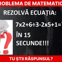 Problemă de matematică Foto: Newsweek