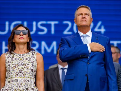 Klaus şi Carmen Iohannis, la întâlnirea internaţională a saşilor din Transilvania - Foto: INQUAM PHOTOS/Ovidiu Dumitru Matiu