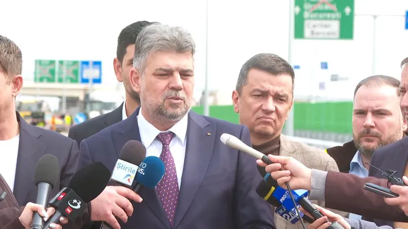 Se deschide circulația pe încă un „ciot” de 13 km al părții de sud a Autostrăzii Bucureștiului - Foto: captură video