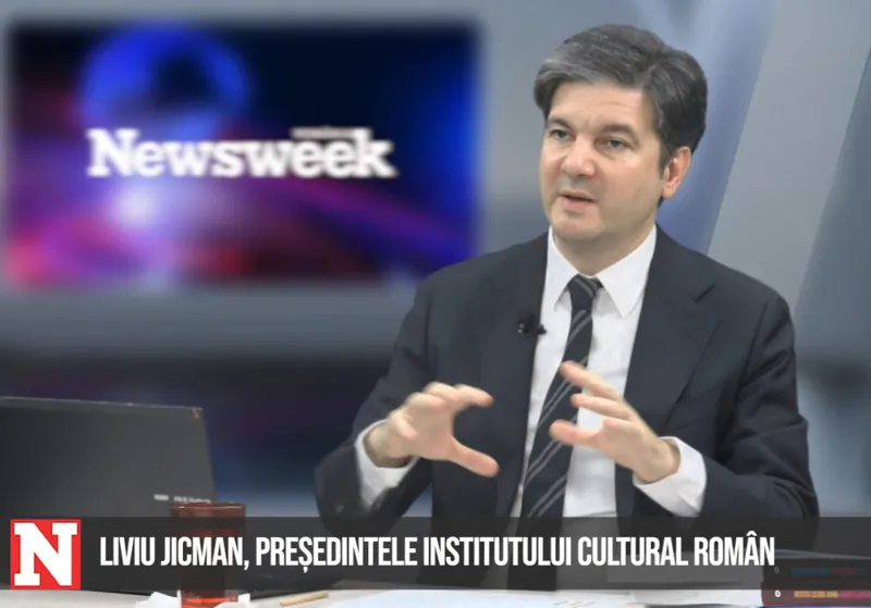 Liviu Jicman, președintele ICR Foto: Newsweek Romania