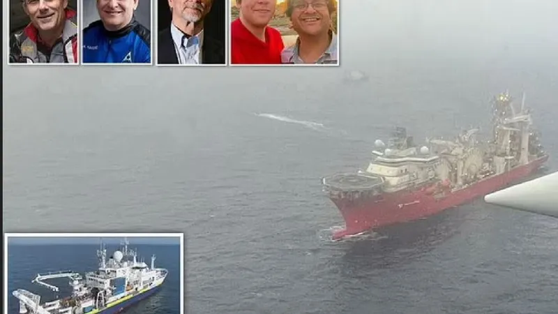 Captivi pe submarinul pierdut-Foto: Daily Mail