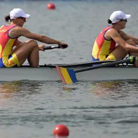 ARGINT pentru Ioana Vrînceanu şi Roxana Anghel, în finala de dublu rame - Foto: Profimediaimages.ro