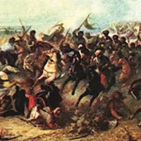 Theodor Aman - Lupta de la Călugăreni - Wikipedia/ public domain