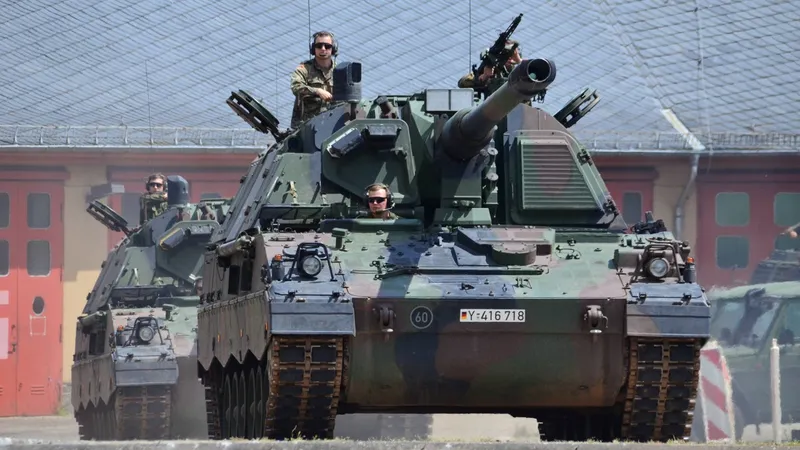 Obuzierele PzH 2000 - Foto: Profimedia Images