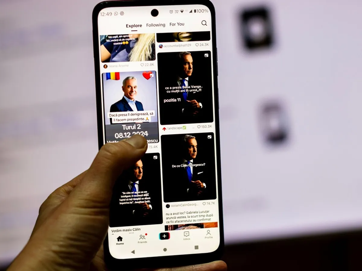 Reacția oficială TikTok la investigația deschisă de Comisia Europeană în urma fraudării alegerilor: FOTO - Profimedia(imagine cu rol ilustrativ)