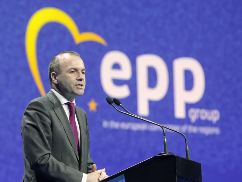 Manfred Weber, candidat al PPE. Foto Inquam Photos/Octav Ganea