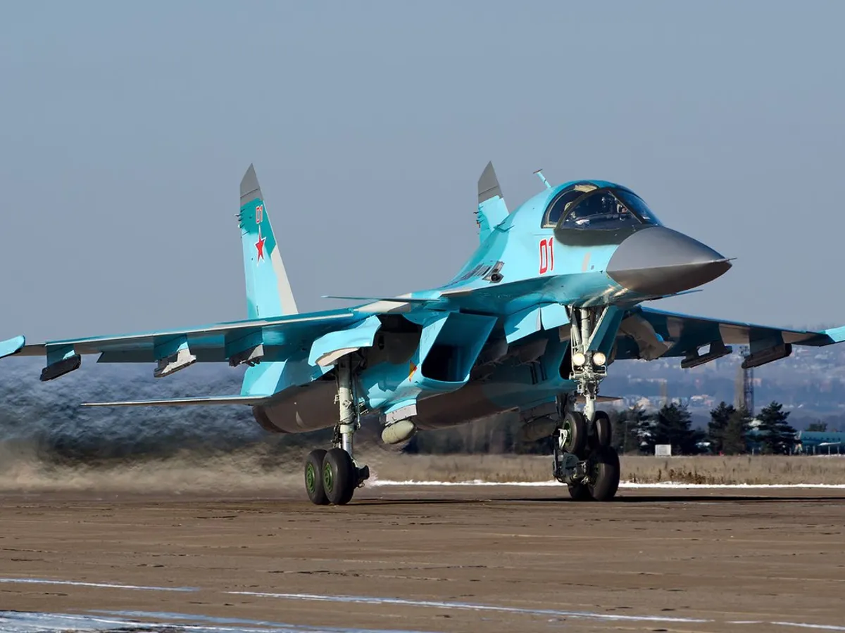 VIDEO Bombardierul SU-34, mândria Rusiei, doborât de apărarea anti-aeriană ucraineană în Harkov/ wikipedia