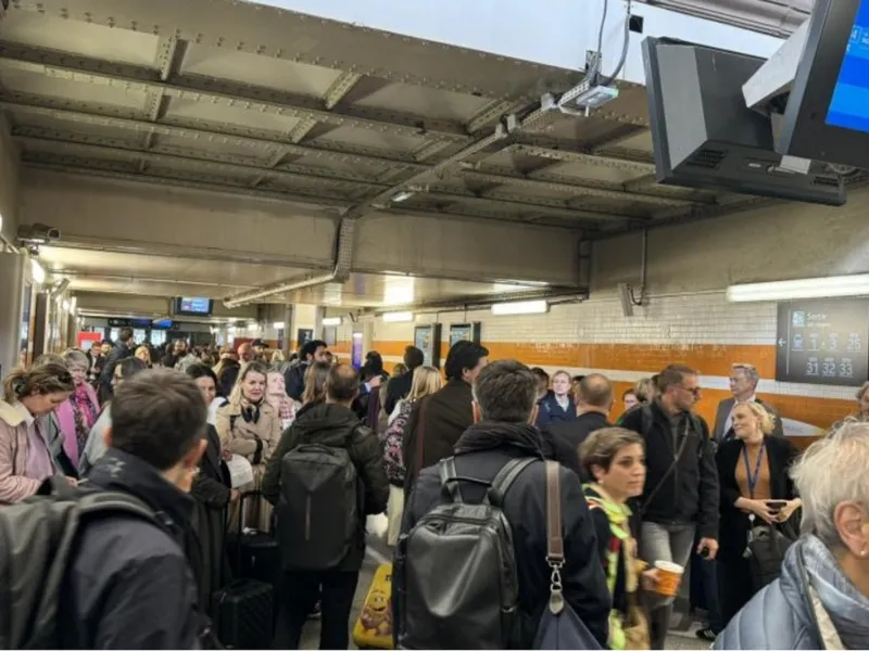 Alertă maximă. Explozie la un tren care transporta europarlamentari de la Strasbourg la Bruxelles - Foto: X