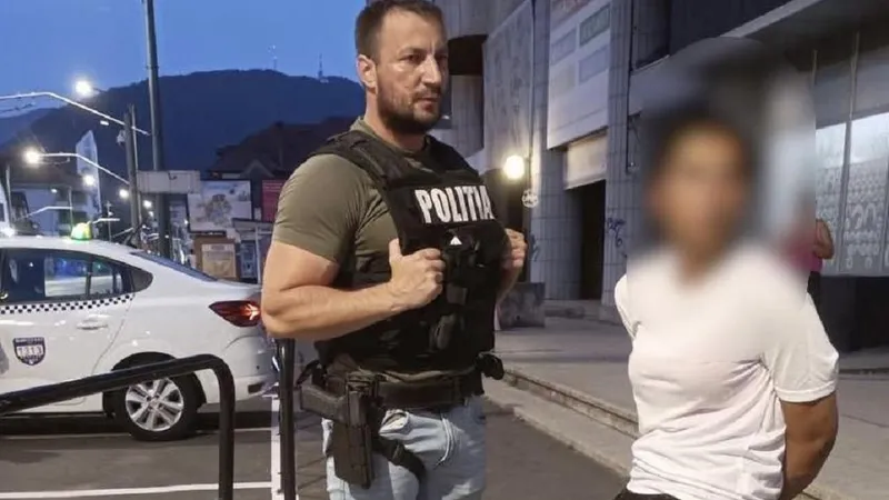 Marian Godină, printre polițiștii care au prins suspecții crimei din Vaslui - Foto: Facebook/ Poliția Română