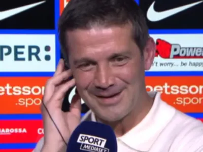 După ce a ”făcut o gafă de proporții și a confirmat relația”, Cristi Chivu a ”comis-o” iar în direct: ”Johnny! Cum? Ce?”