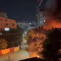 Incendiu puternic la Spitalul pentru copii Nicolae Robănescu din Capitală Foto: captură amator