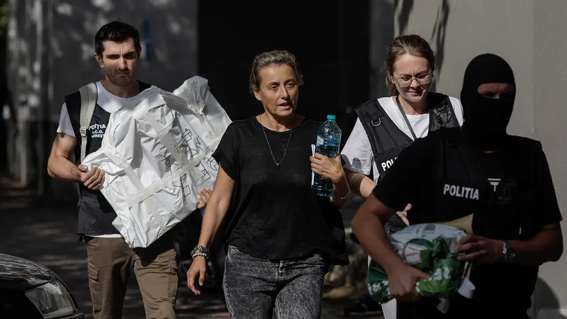 Miruna Pascu, mama lui Vlad Pascu, suspectată că a vrut să-i șantazeje pe martori Foto: INQUAM PHOTOS/ George Călin