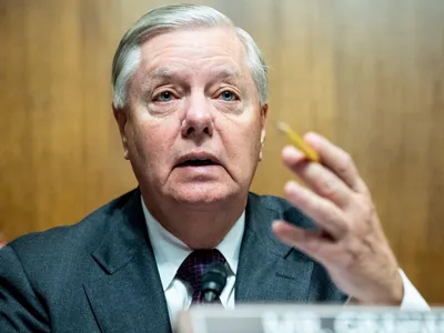 Senatorul Lindsey Graham a amenințat duminică Iranul - Foto: Profimedia images