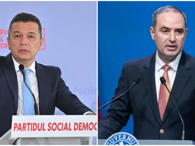 Sorin Grindeanu și Alexandru Nazare Foto: Agerpres / Guvernul României