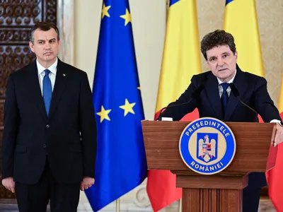 Eugen Tomac și Nicușor Dan - Foto: Profimedia images