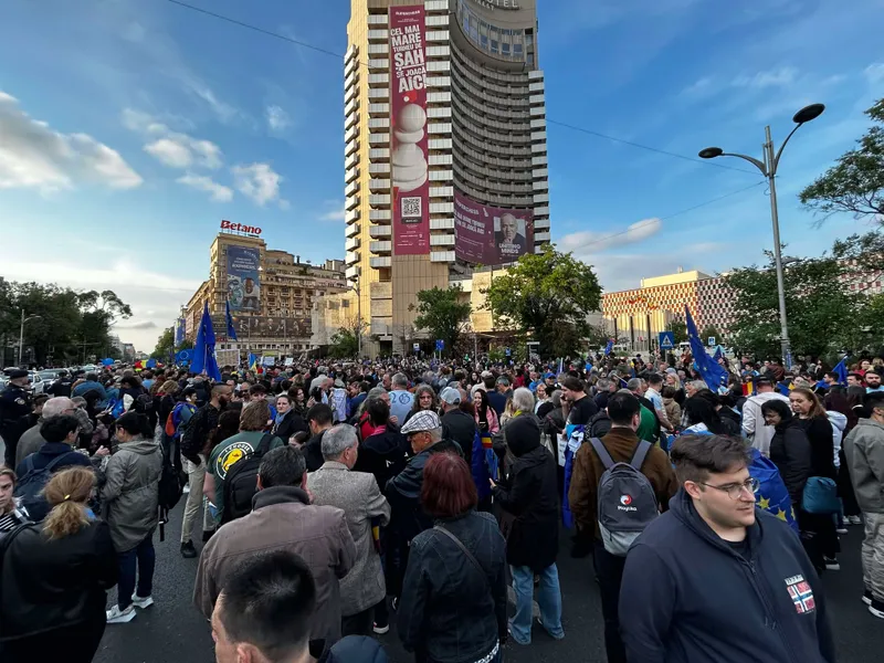 FOTO Mitinguri de amploare pro-Europa în București și în marile orașe, de 9 mai, Ziua Europei - FOTO: Newsweek (imagine cu rol ilustrativ)