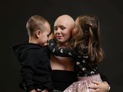 O poveste cutremurătoare! Andra are 36 de ani, 2 copii și cancer de sân triplu negativ - Foto: News.ro
