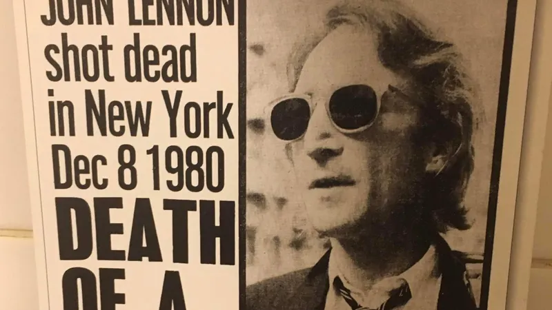 Asasinarea lui John Lennon a șocat lumea. FOTO: Facebook