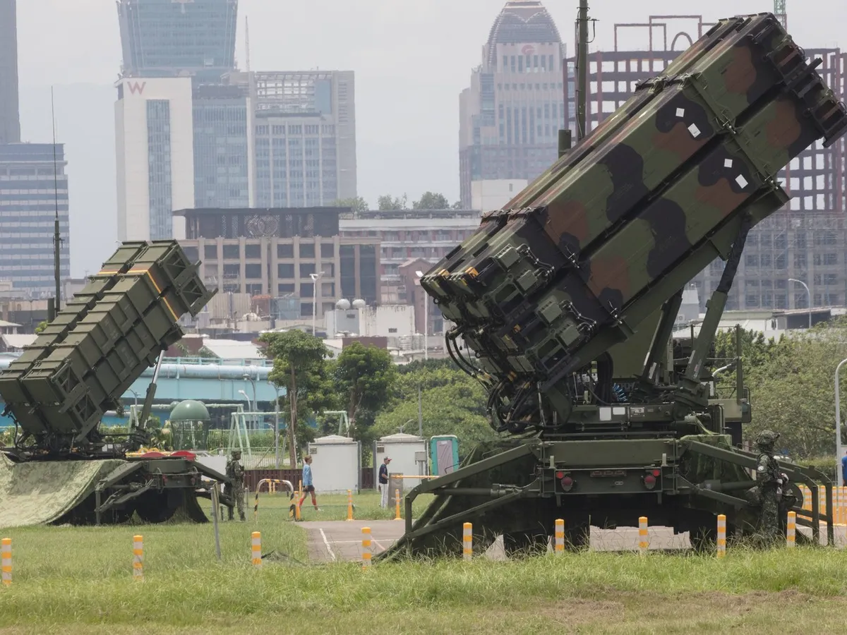 Sistemul de apărare aeriană Patriot în Taiwan - Foto: Profimedia Images