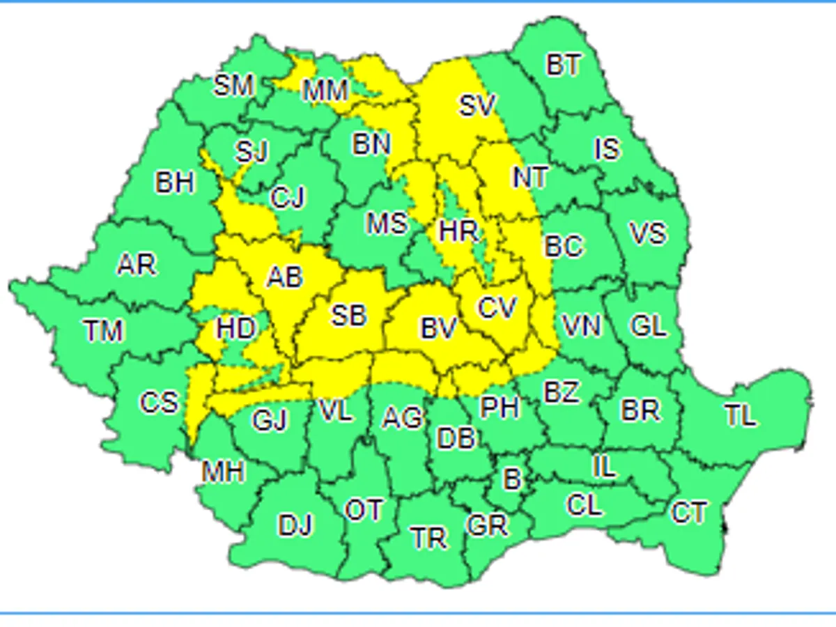 Sursa: meteoromania.ro