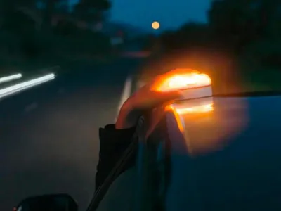 Baliză de tip V-16, luminoasă și conectată - Foto: Netun Solutions