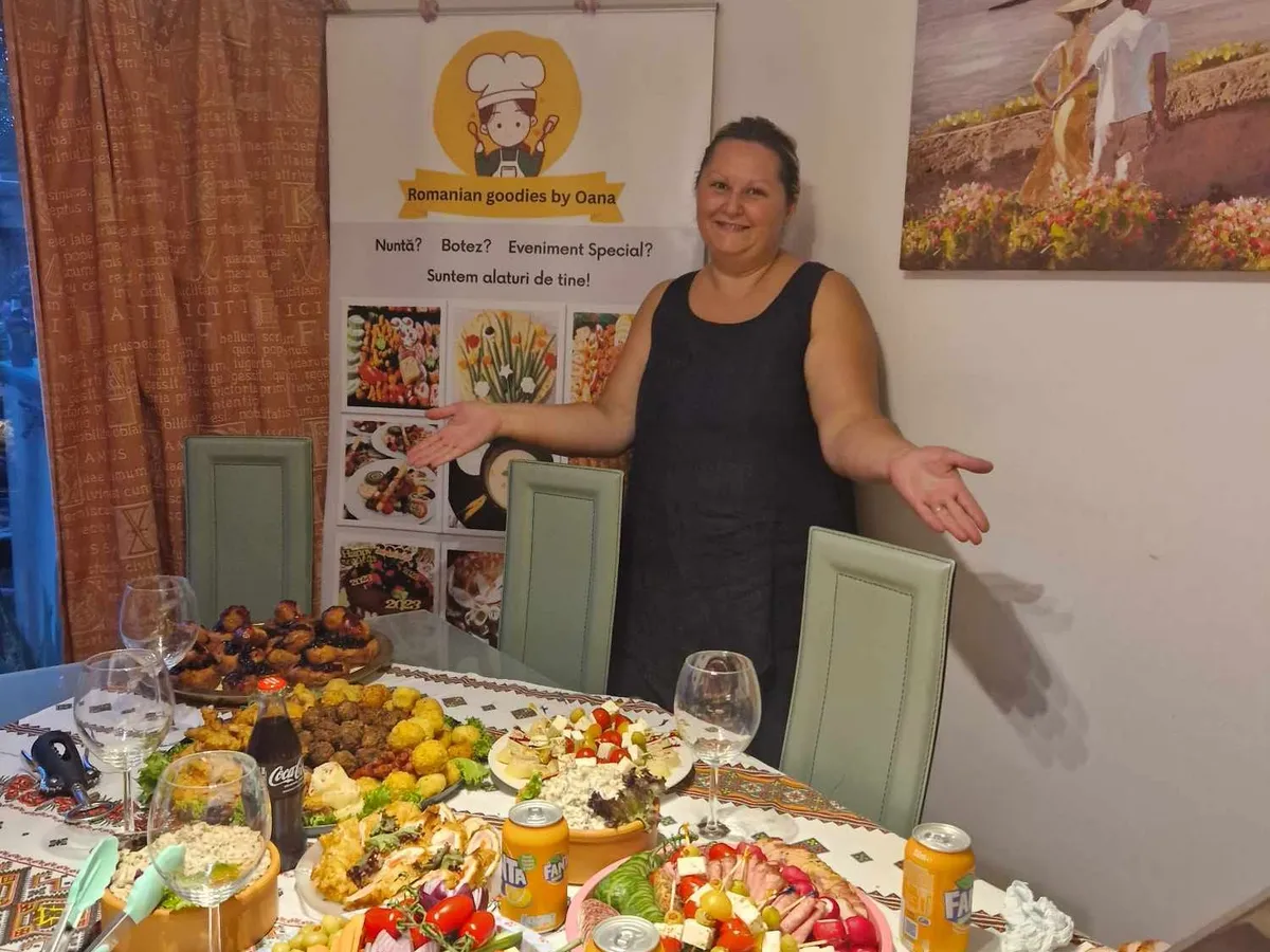 Sarmale românești vândute cu o liră pe internet, în Anglia. Românca ce a dat lovitura în afaceri - Foto: Facebook - Oana Smeu