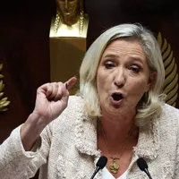 Marine Le Pen, în timpul unui discurs politic - Foto: Profimedia Images