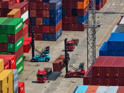 Containere cu marfă - Foto. Profimedia images (rol ilustrativ)