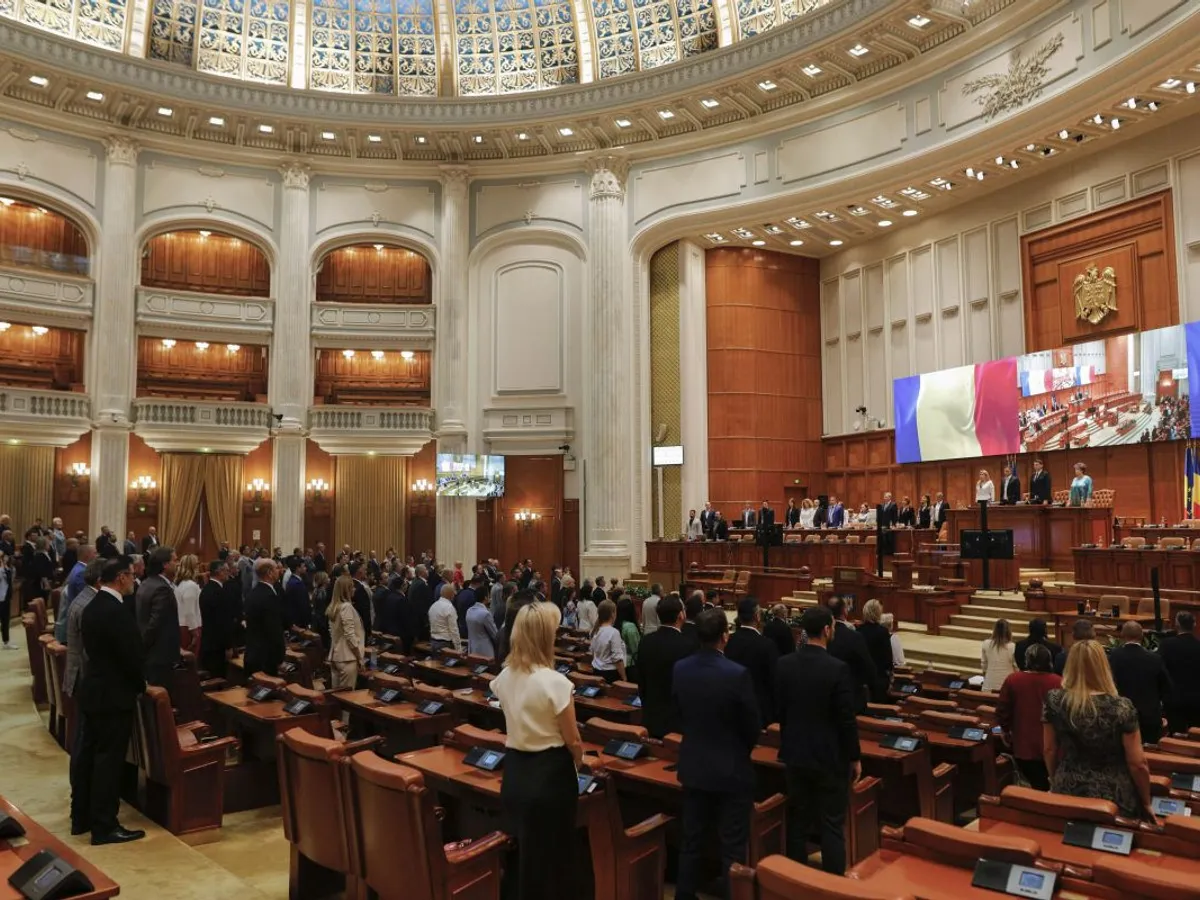 Plen reunit în Parlamentul României - Foto: INQUAM PHOTOS/Mălina Norocea