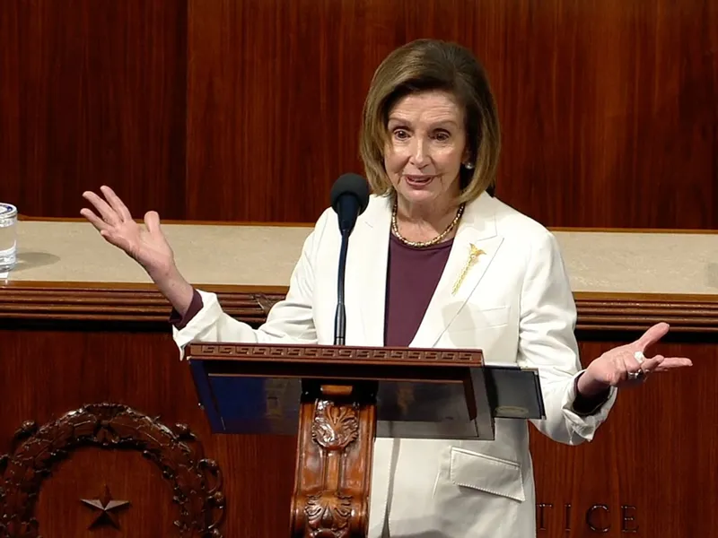 Nancy Pelosi, 82 de ani, demisionează din funcția de lider al democraților/foto: Profimedia Images