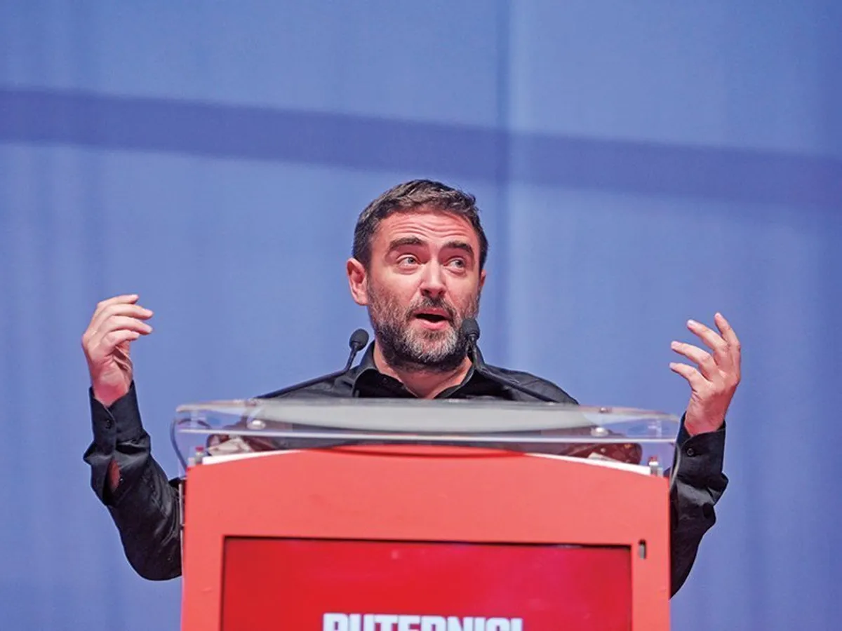 Pleșoianu se vede deja președintele României, cu 95% din voturi - Foto: Inquam Photos - Adriana Neagoe