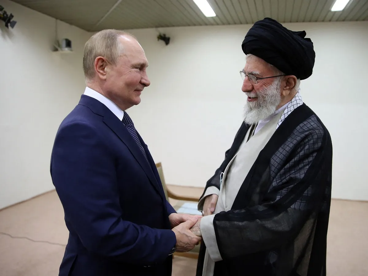 putin Ali Khamenei