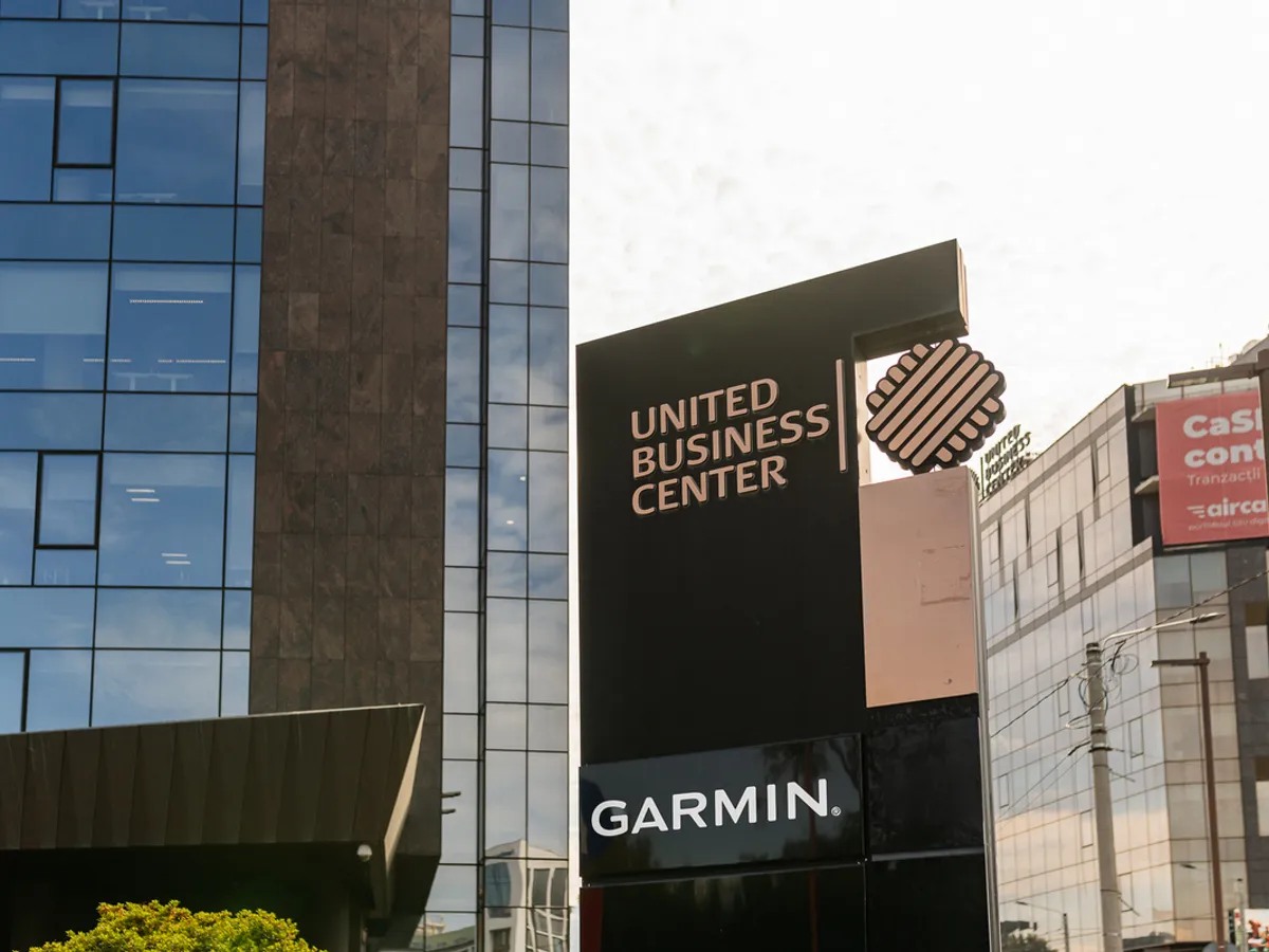 Centrul de engineering și dezvoltare software al Garmin din România, birou în United Business Center din Cluj