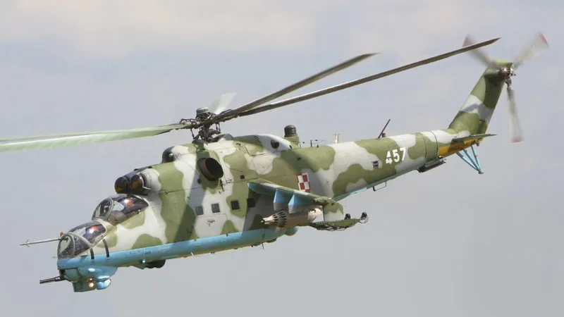 icopter de atac Mi-24V - FOTO: Wikipedia