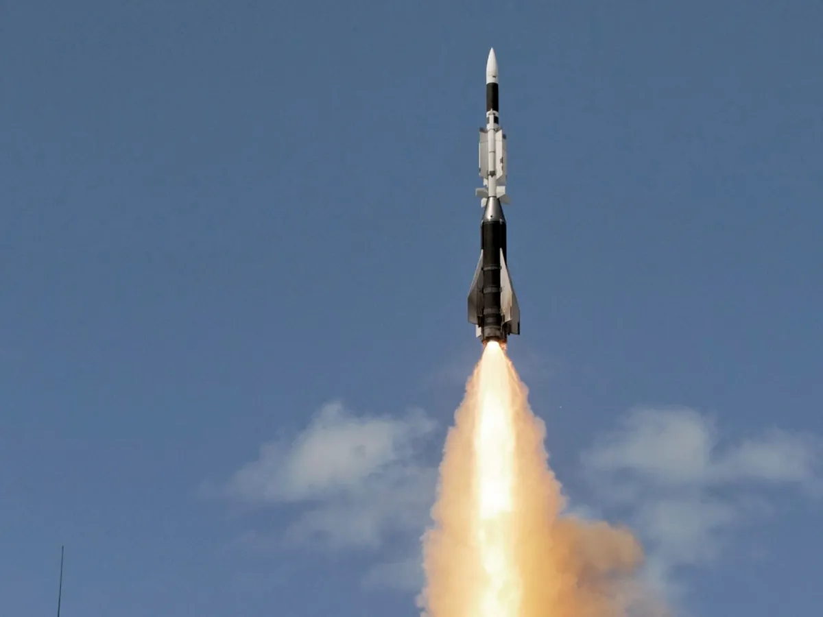 Franța testează o nouă rachetă antiaeriană Aster 30 B1NT  - Foto: Profimedia Images