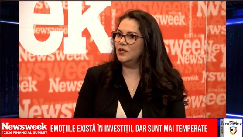 Corina Cojocaru - CEO BT Pensia Noastră - Foto: Newsweek