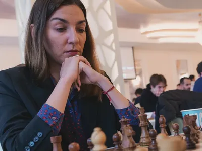 Românca Irina Bulmaga este vicecampioană europeană la şah - Foto: Facebook / Federația Română de Șah