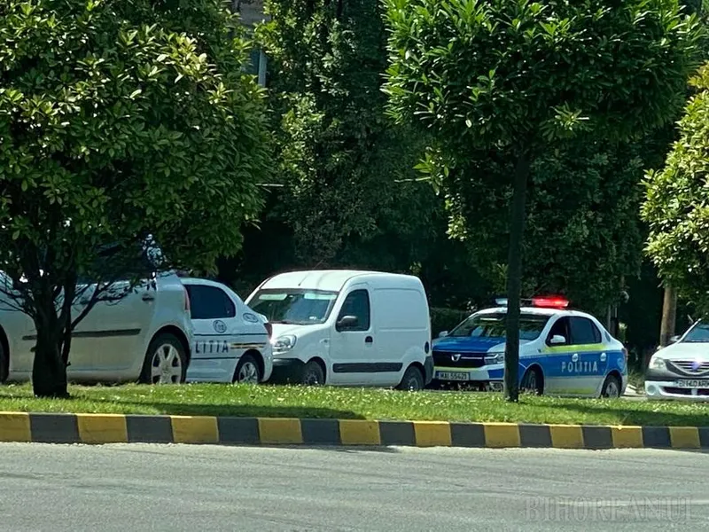 O şoferiţă prinsă că a parcat neregulamentar s-a baricadat în maşină şi-a refuzat să iasă Foto: ebihoreanul.ro