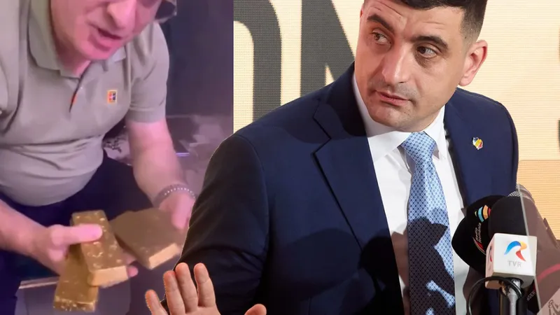 Patronul CFR Cluj, mesaj misterios către George Simion: "Am pregătit 4.000 kg de aur pentru tine" - Foto: iamsport - colaj Profimedia images