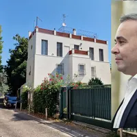 Darius Vălcov stă în această vilă în Italia Foto: NWR