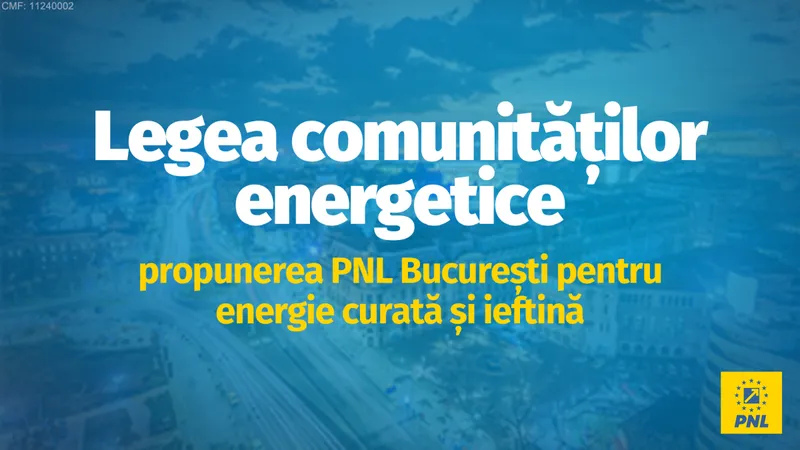 Comunități energetice = facturi mai mici pentru români, mai puțină poluare - Foto: PNL Bucureşti