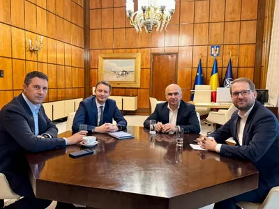 Siegfried Mureșan, Ilie Bolojan, Tanczos Barna și Dominic Fritz - Foto: Facebook/Siegfried Mureșan