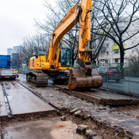 Lucrările pentru modernizarea liniei 5 vor fi sistate. Sursă foto: Facebook Nicușor Dan, primarul general al Capitalei