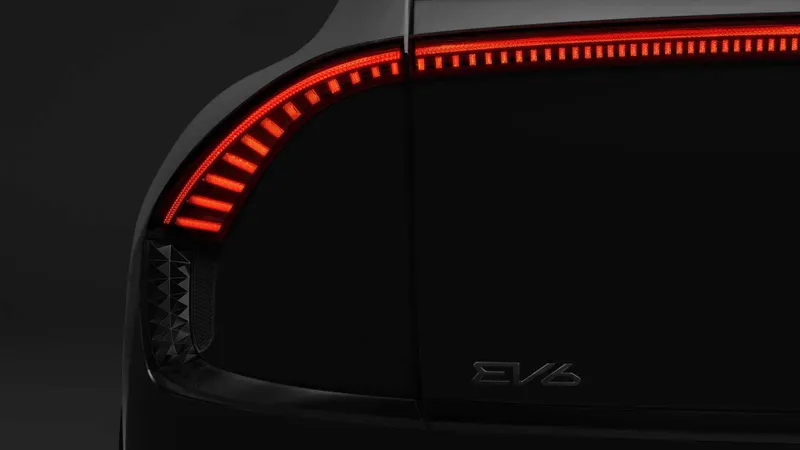 Kia EV6 are forma unui crossover și întruchipează, într-o oarecare măsură prototipul Imagine By Kia. / Foto: Kia