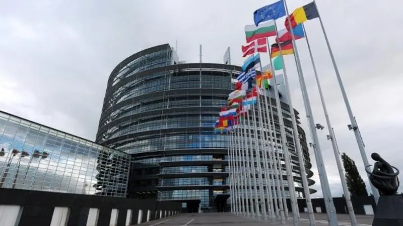 Sediul Parlamentului European de la Strasbourg